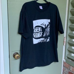 Shirts Vintage Agent Orange Band Tee Size Xl Poshmark